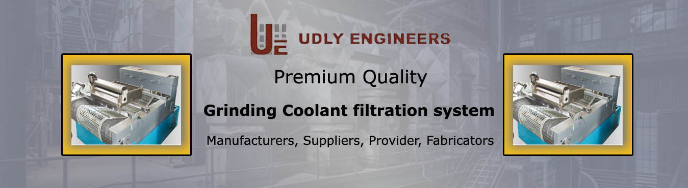 Grinding Coolant filtration system